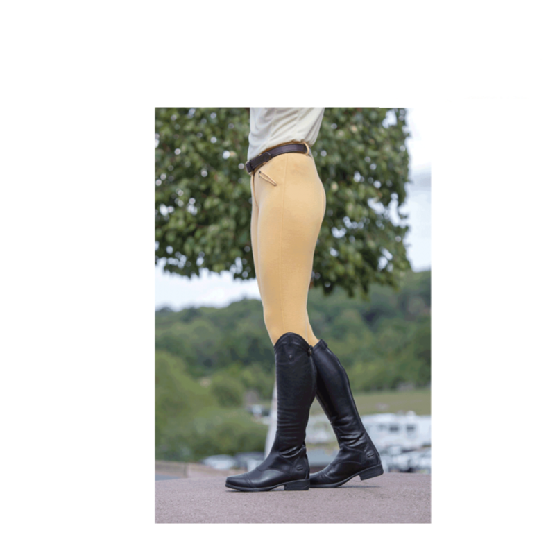 Shires SaddleHugger Ladies Breeches - Canary-3